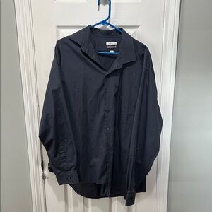 Van Heusen Charcoal Flex Collar Shirt